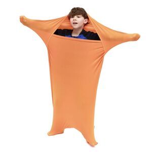 Sanho Premium Sensory Sock Budy Size Medium Orange Kids Play Calming Sleep NWOT